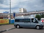 Бесплатный автобус Genser в пункт аренды автомобилей АрендаАвто-злн на ул.Добролюбова