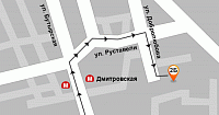 Схема проезда в АрендаАвто-злн